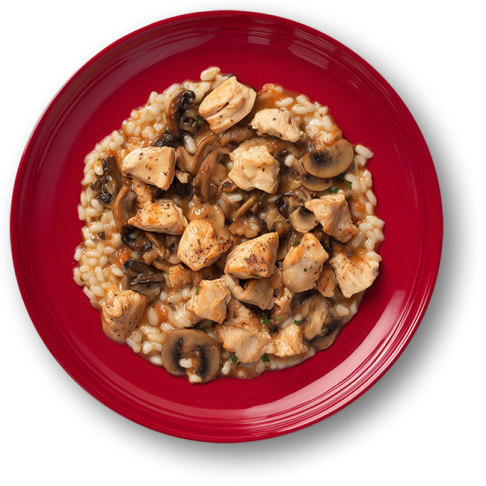 Chicken and Mushroom Risotto