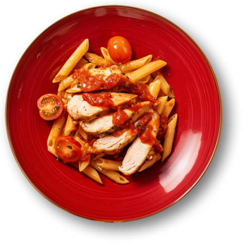 Creamy Tomato Chicken with Penne Pasta